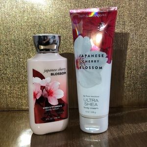 [Bath & Body Works] Japanese Cherry Blossom Set